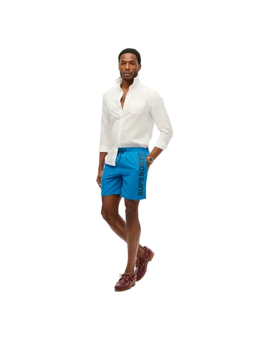 Superdry heren zwempak met grafische print, maat 17 - Image 2