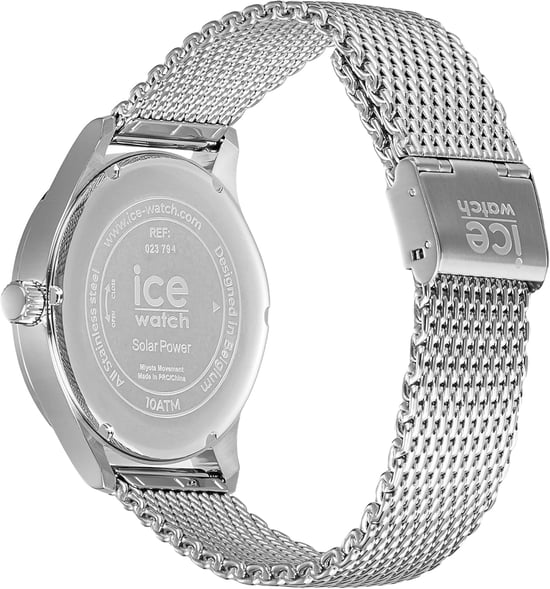 Ice Watch Ice Steel - Silver Dark Blue Heren Horloge Zilverkleurig 024748 - Image 2