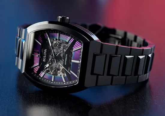 Bulova Maquina Heren Horloge Zwart 98A320 - Image 3