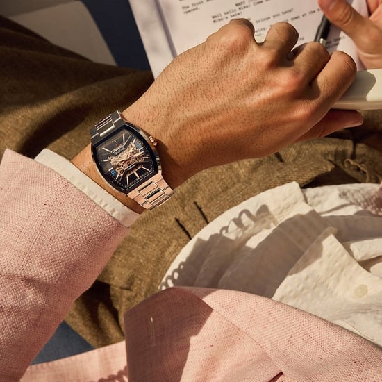 Bulova Maquina Heren Horloge Zilverkleurig 98A319 - Image 3