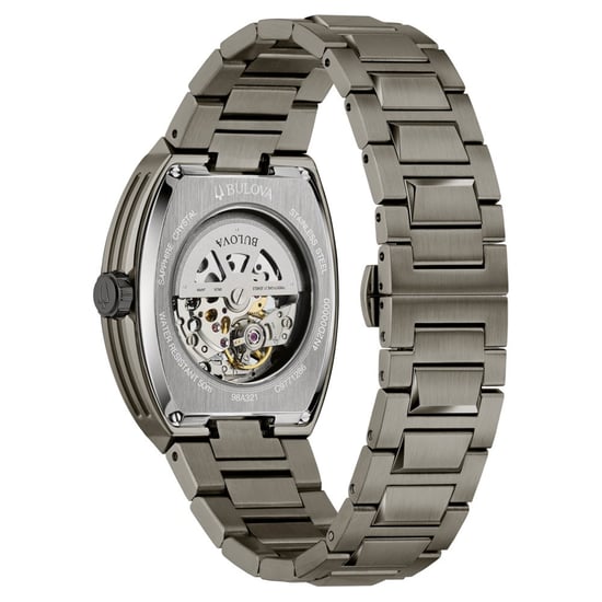 Bulova Maquina Heren Horloge Grijs 98A321 - Image 2