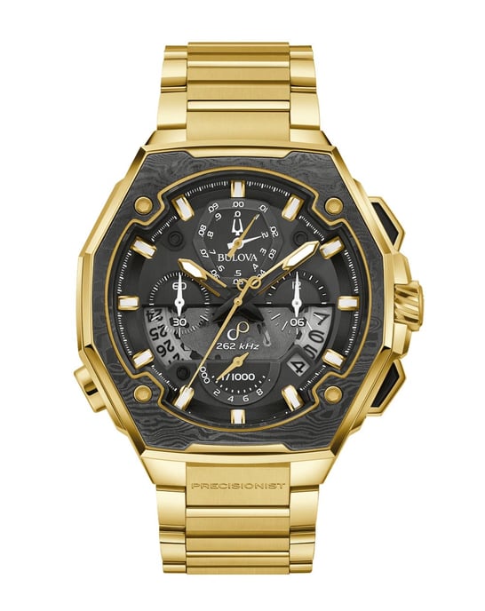 Bulova Series X Se Heren Horloge Goudkleurig 98B429 - Image 1