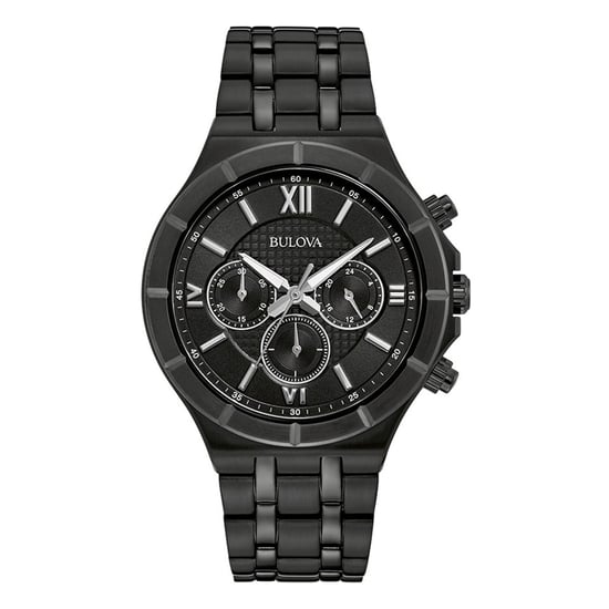 Bulova Heren Horloge Zwart 98A242 - Image 1