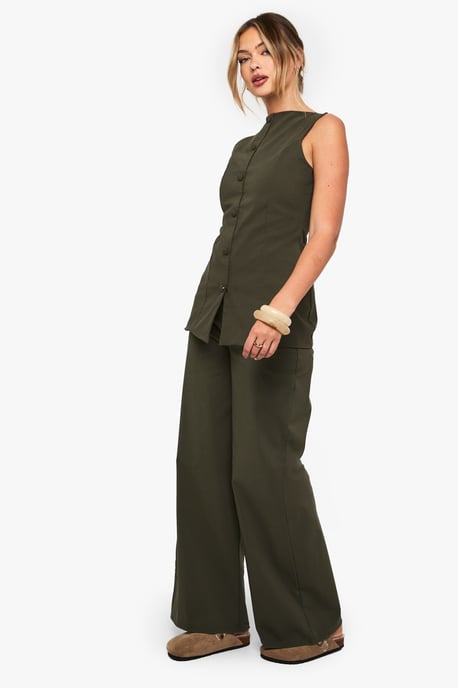 Super Stretch Wide Leg Trousers - Image 3