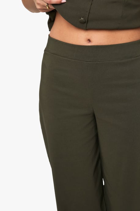 Super Stretch Wide Leg Trousers - Image 4