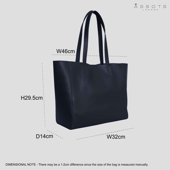 ABINGDON' Real Leather Designer Tote Bag - Image 5