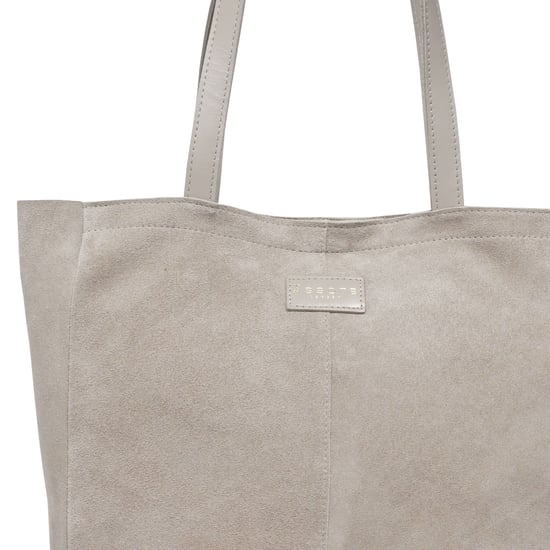 PAIGE' Metallic + Suede Real Leather Tote Bag - Image 4