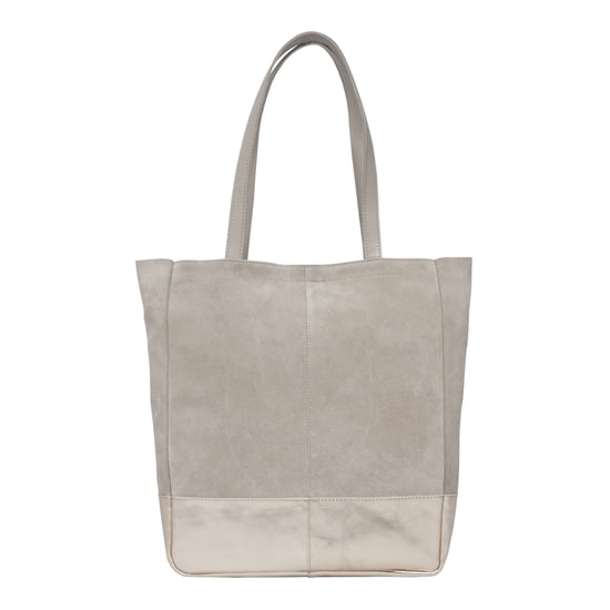 PAIGE' Metallic + Suede Real Leather Tote Bag - Image 5