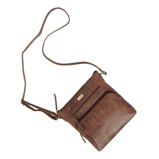 'AGATHA' Real Leather Crossbody Bag - Image 6