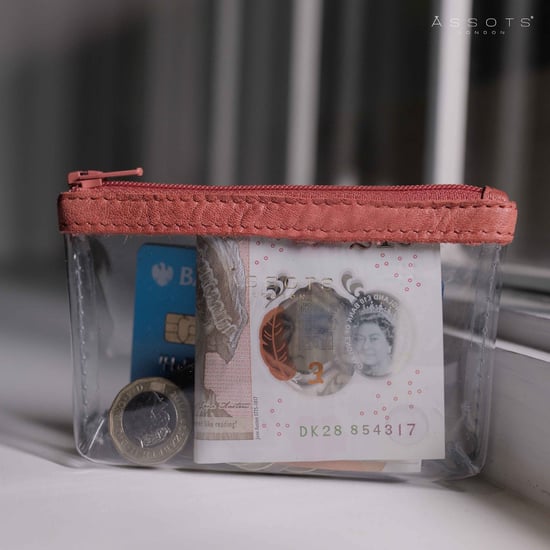 DINAH' Transparent Zip Top Coin Purse - Image 2