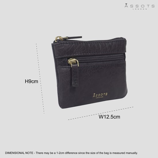 MARY' Soft Small Leather Coin Purse - Image 5