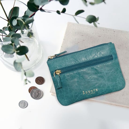 MARY' Soft Small Leather Coin Purse - Image 2