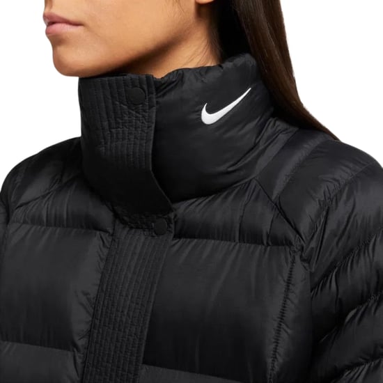 Nike Black Long Length Jacket - Image 4