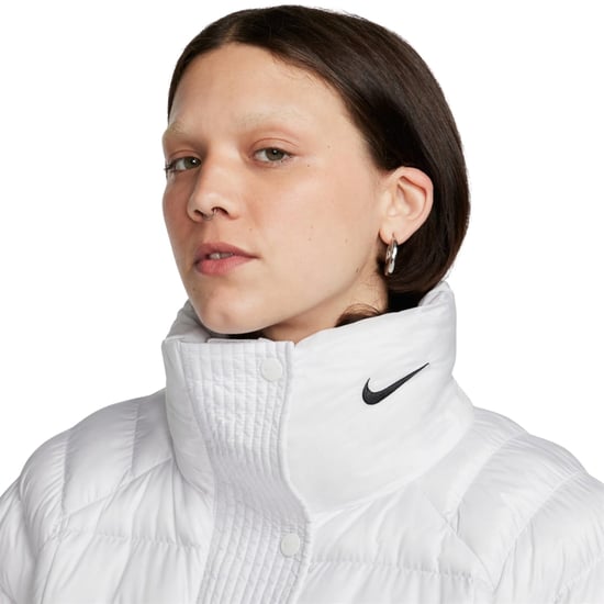 Nike White Full Length Coat - Image 4