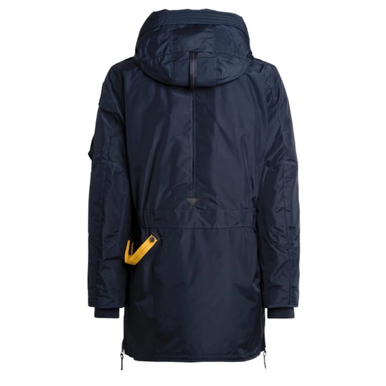 Parajumpers Kodiak Navy Blue Long Hooded Down Jacket - Image 2