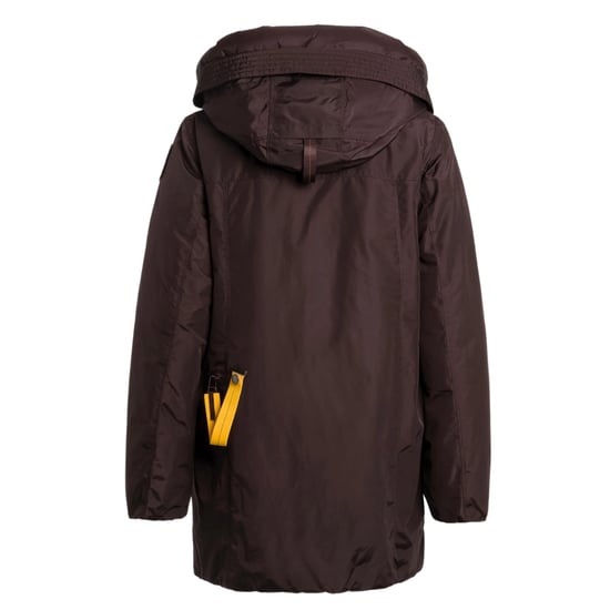 Parajumpers Maud Obsidian Donkerbruin Lang Donsjack - Image 2