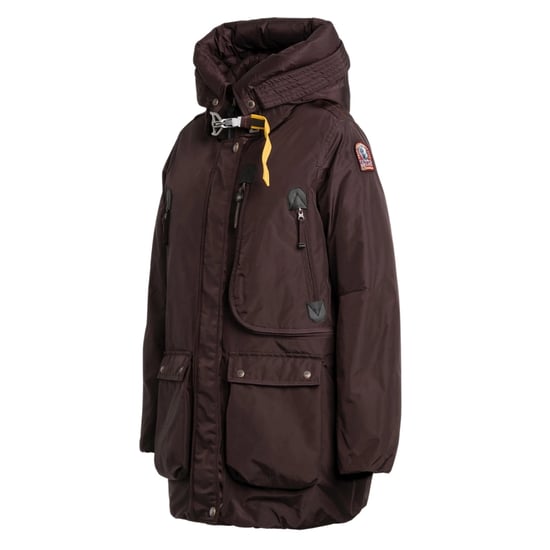 Parajumpers Maud Obsidian Donkerbruin Lang Donsjack - Image 3