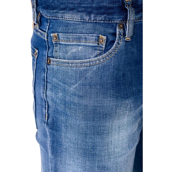 Dsquared2 Slim Cropped Jean Blue Denim Pants - Image 4