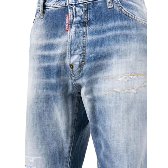 Dsquared2 Roadie Jean-stijl Blauwe Denim Broek - Image 3
