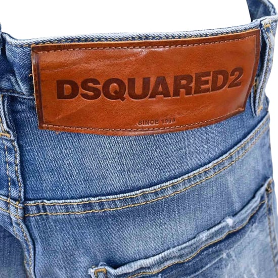 Dsquared2 Sexy Twist Jean Light Blue Denim Pants - Image 3