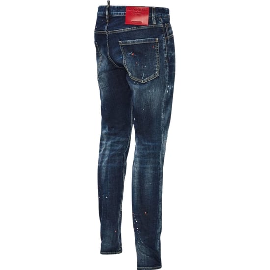 Dsquared2 Cool Guy Jean Dark Blue Denim Pants - Image 3