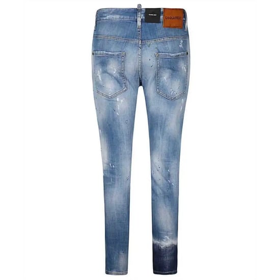 Dsquared2 Skater Jeans Ljusblå Denimbyxor - Image 2