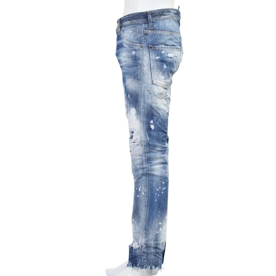 Dsquared2 Cool Guy Jean Blue Distressed Denim Broek - Image 3