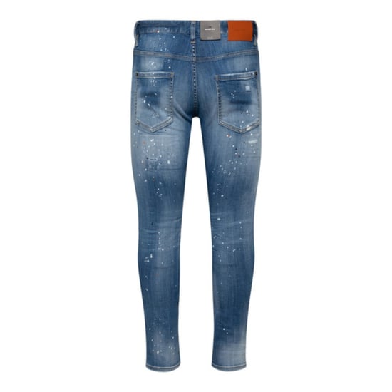 Dsquared2 Mörkblå Skaterjeans - Image 2
