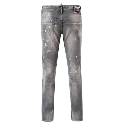 Dsquared2 Light Grey Skater Jeans - Image 3