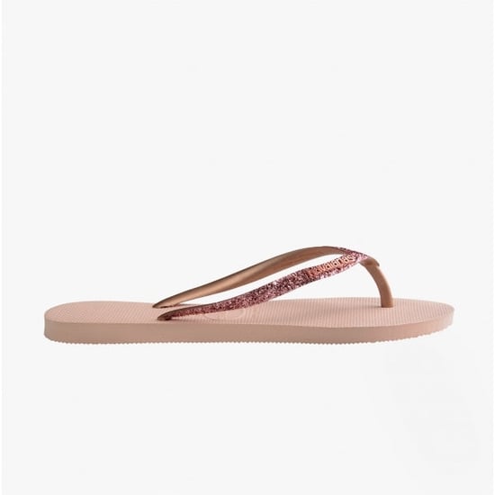 Havaianas Hav Slim Glitter Ii Womens Flip Flops Ballet Rose/golden Blush - Image 2