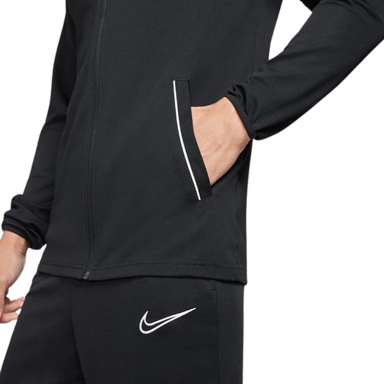 Nike White Line Detail Black Tracksuit Set - Image 5