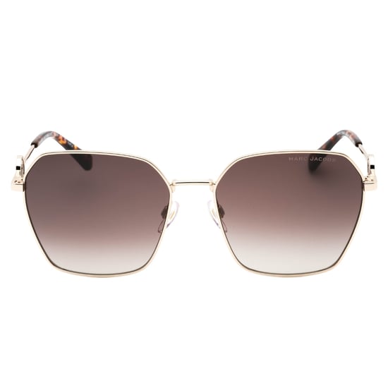 Marc Jacobs Gold Havana Detail Sunglasses - Image 1
