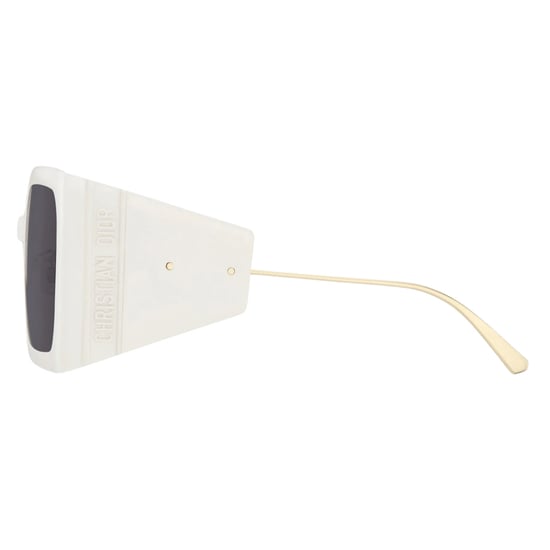 Dior Diorsolar Ivory Frame Donkergrijze Lens Zonnebril - Image 3
