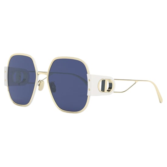 Dior 30montaigne Ivory Frame Blue Lens Sunglasses - Image 2