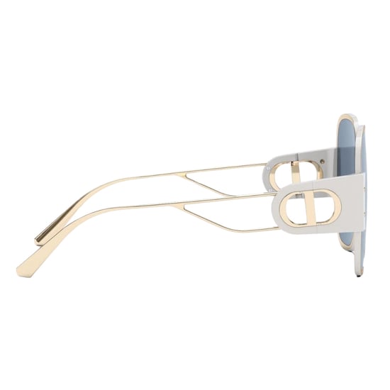 Dior 30montaigne Ivory Frame Blue Lens Sunglasses - Image 3