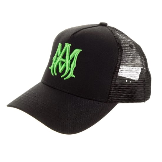 Amiri Ma Logo Black Trucker Hat - Image 1