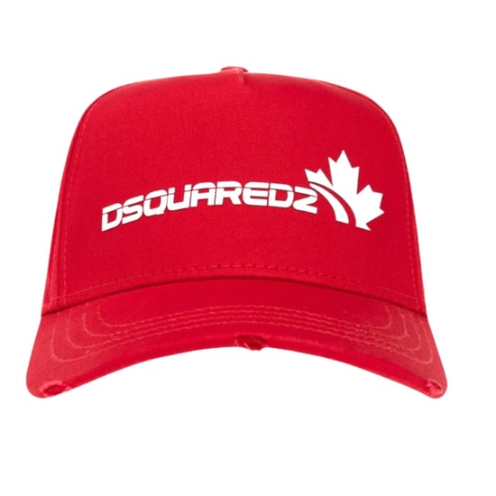 Dsquared2 Wit Logo Familie Rode Hoed - Image 1