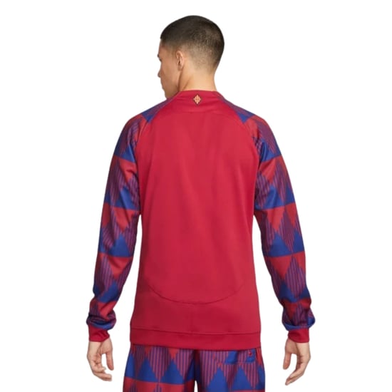 Nike 23/24 Barcelona Rood Trainingsjack Met Ritssluiting - Image 3