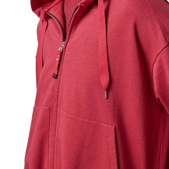 Parajumpers May Cerise Red Oversized Hoodie Met Ritssluiting - Image 3