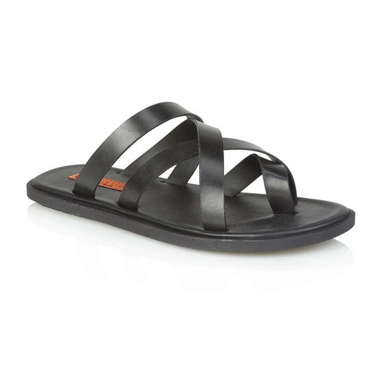 Silver Street London Crouchend Mens Sandals Black - Image 2