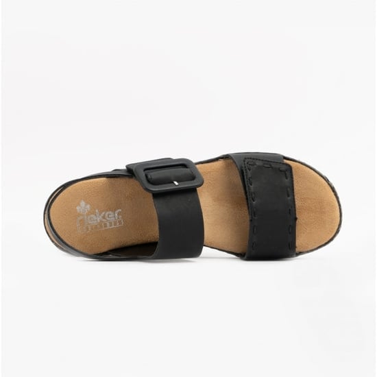 Rieker 62950-00 Dames Sandalen Zwart - Image 5