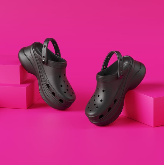 Crocs 206302-001 Classic Bae Womens Clogs Black - Image 2