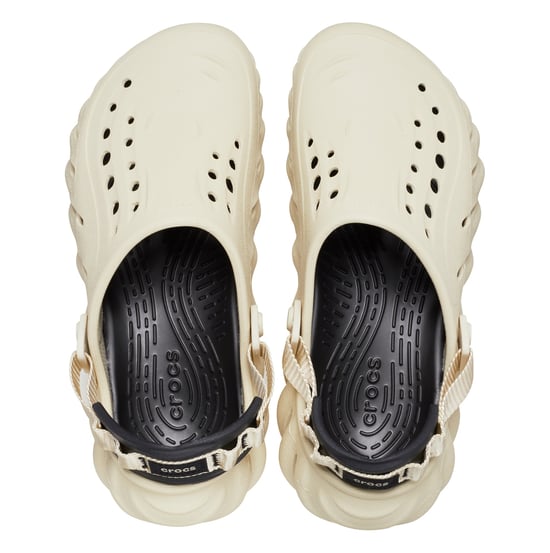 Crocs 207937-2yj Echo Mens Clogs Bone/black - Image 3