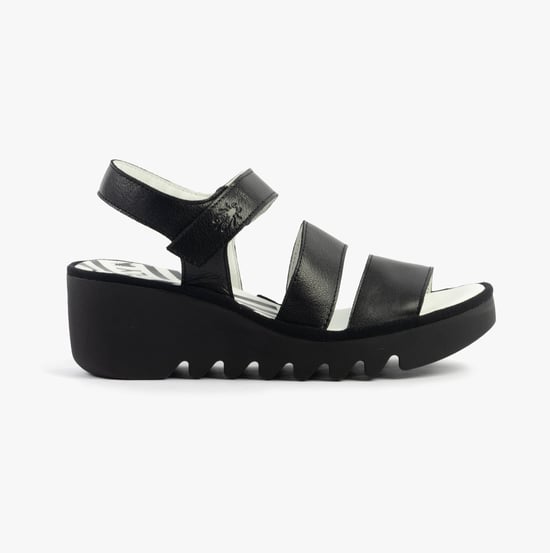 Fly London Bexy575fly Womens Sandals Black - Image 2