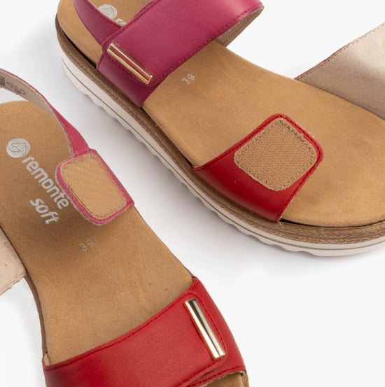 Remonte D0q59-31 Womens Sandals Pink - Image 6