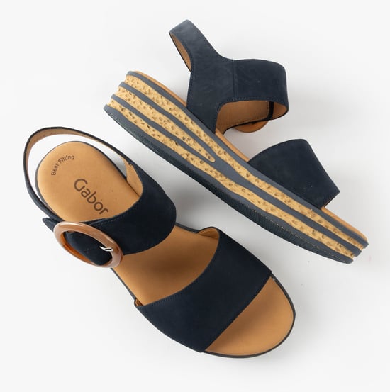 Gabor Andre Womens Sandals Blue - Image 6
