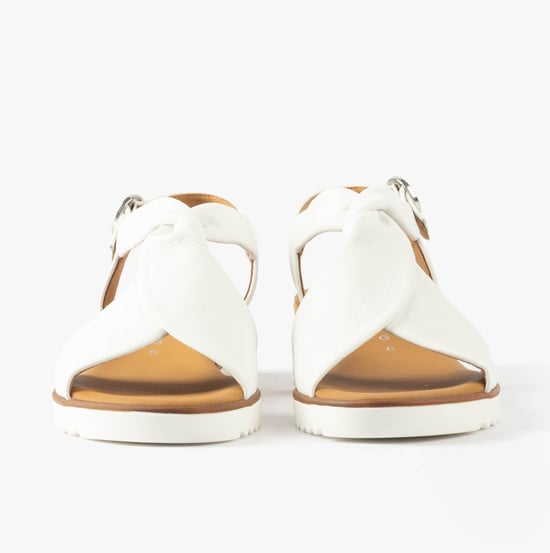 Gabor Rich Womens Sandals White - Image 4