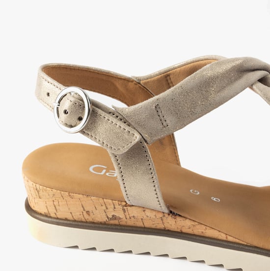 Gabor Rich Womens Sandals Mushroom - Image 2