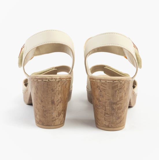 Rieker 66876-60 Womens Sandals Beige - Image 2