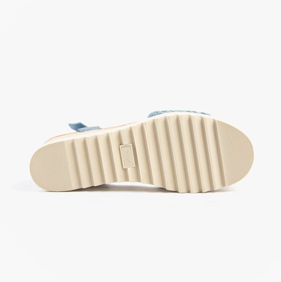 Toms Diana Womens Sandals Blue - Image 3